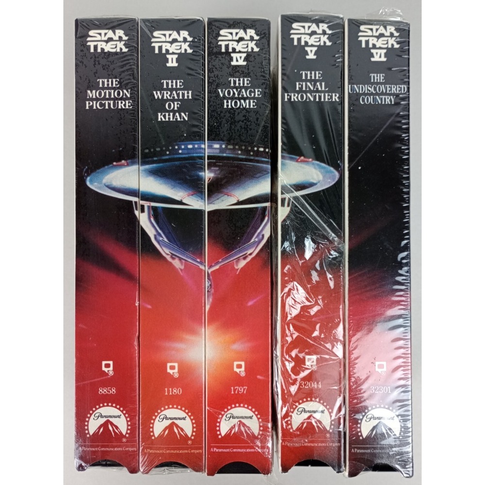 Star Trek 25th Anniversary Collector's Set Vintage VHS 2 Still Sealed Missing #3